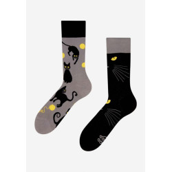 Κάλτσες unisex σχέδιο black Cat