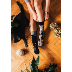 Κάλτσες unisex σχέδιο black Cat