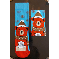 Χριστουγεννιάτικες κάλτσες unisex Bear