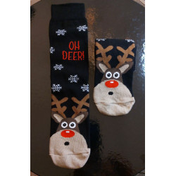 Χριστουγεννιάτικες κάλτσες unisex deer ho!